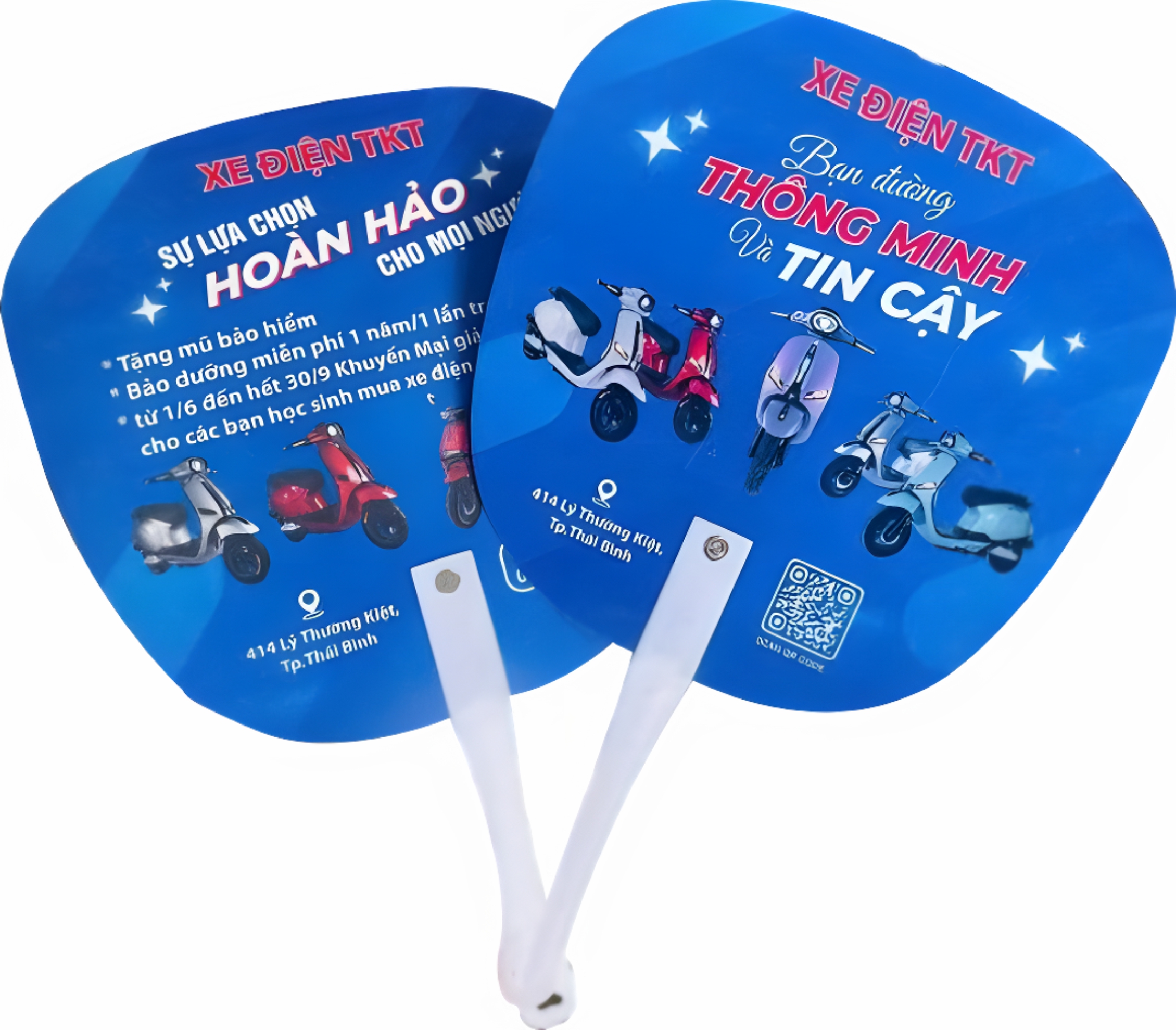 quạt nhựa cầm tay - qn14